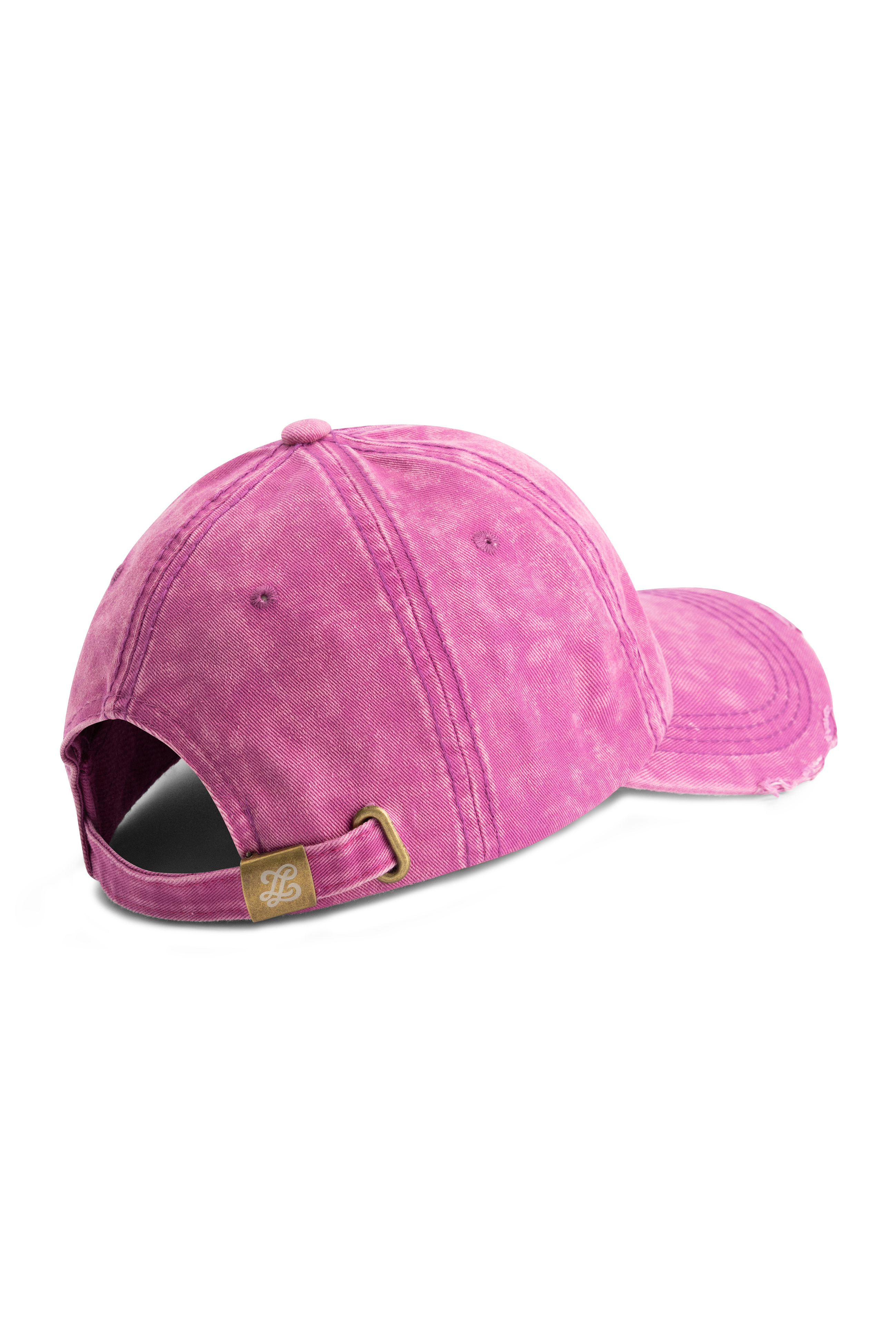 Distressed washed cap