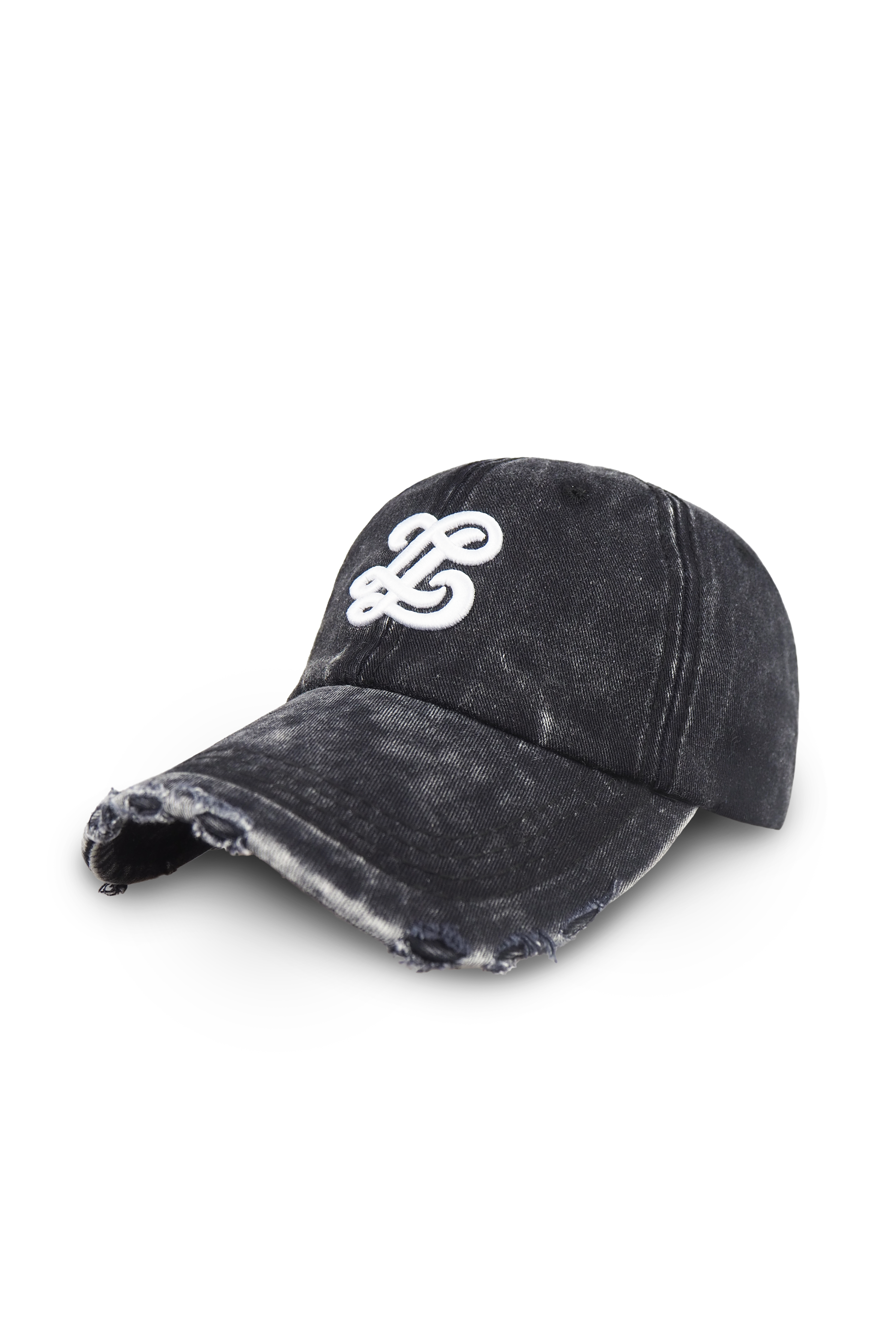 Distressed washed cap